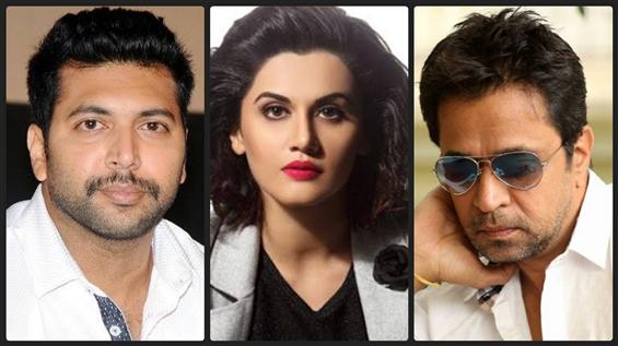 Arjun joins Jayam Ravi-Taapsee starrer Jana Gana Mana