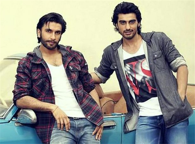 Arjun Kapoor and Ranveer Singh team up again for a TV commercial
