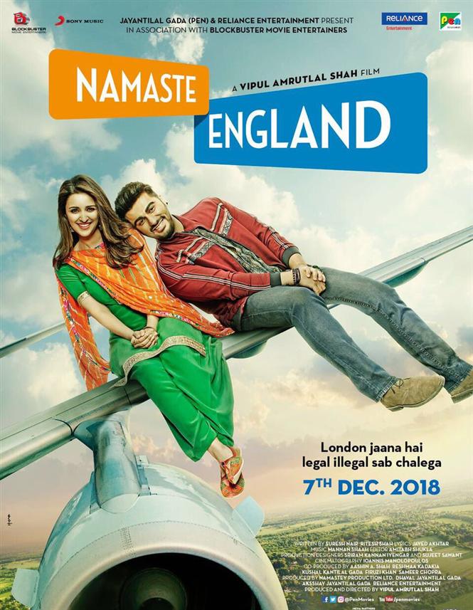 Arjun Kapoor's Namaste England First Look and Release date