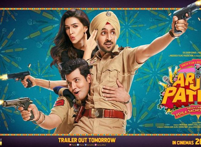 Arjun Patiala: New Posters released, Trailer to be unveiled tomorrow