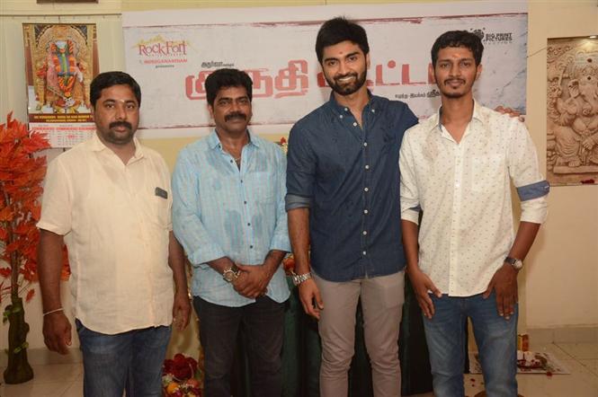 Atharvaa starrer Kurudhi Aattam goes on floors!