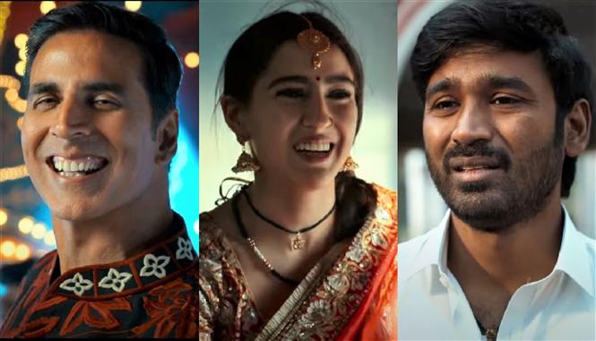 Atrangi Re Trailer unveils Dhanush, Sara, Akshay in a love triangle!