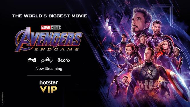 Avengers: Endgame now on Hotstar Premium!