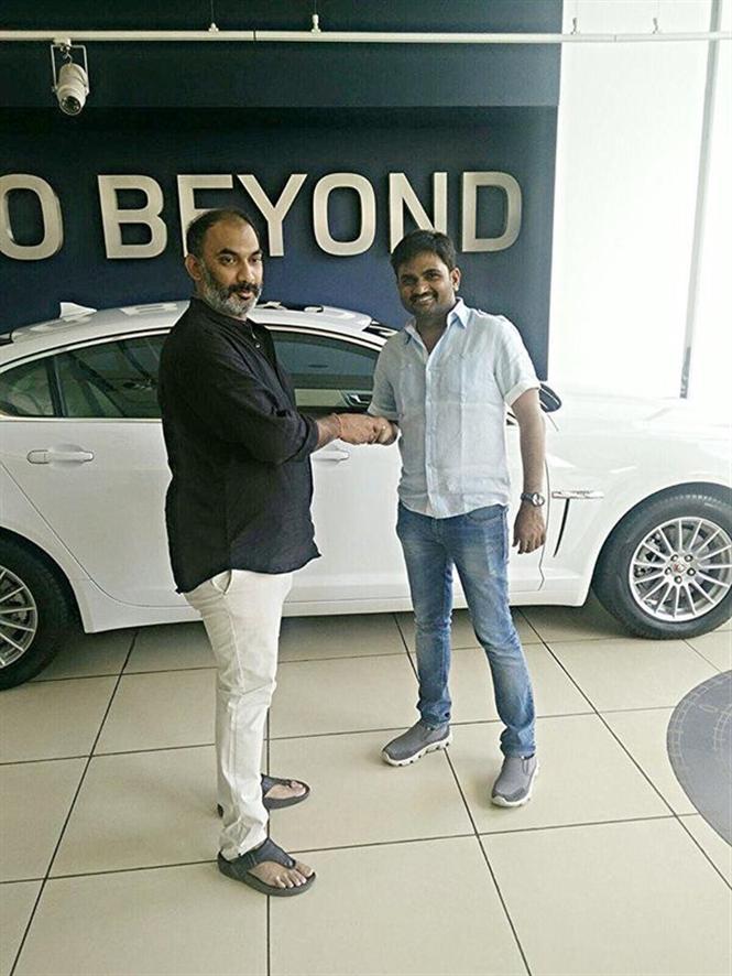 BBM makers gift Jaguar to director Maruthi "Telugu Movies, Music