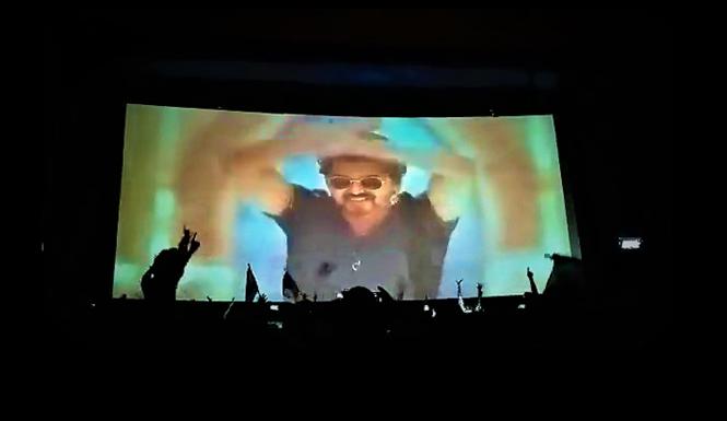 Beast first single Arabic Kuthu screened in Kerala theater!