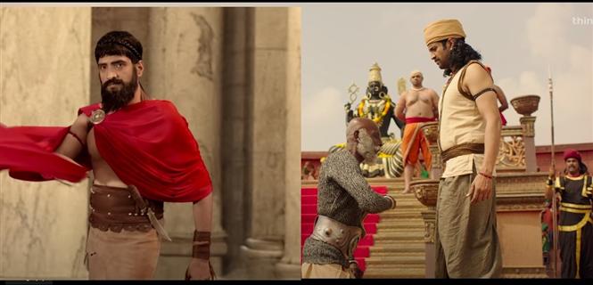 Biskoth Trailer: Santhanam references Baahubali, 300, Corona & OTT!