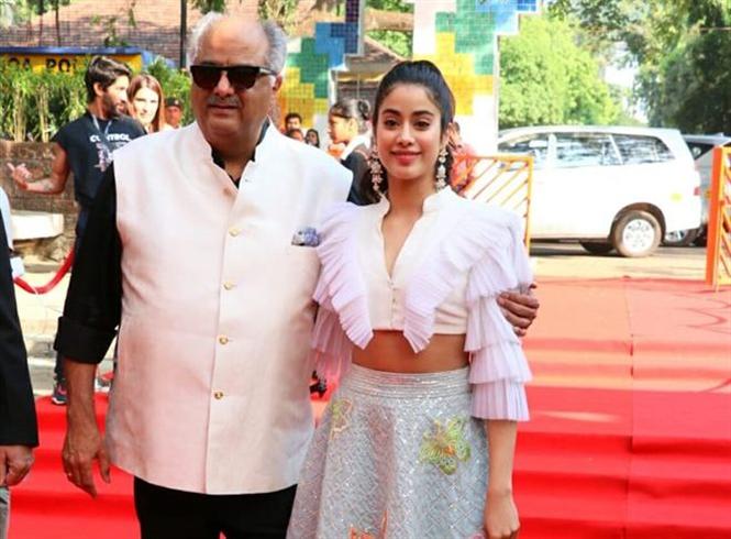 Boney Kapoor's first ever collaboration with his daughter Janhvi Hindi ...