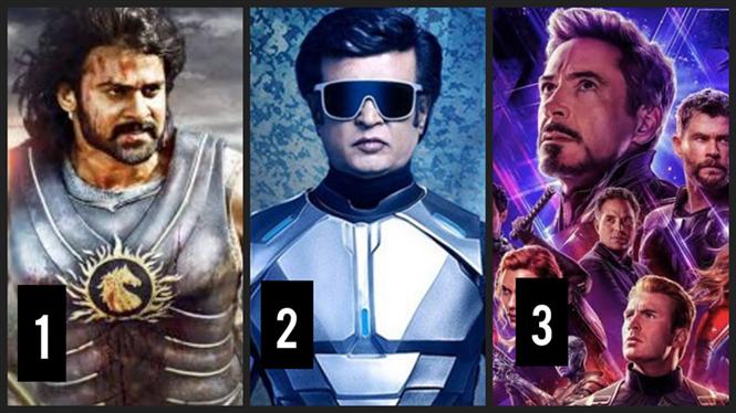 Box Office: Avengers Endgame is only Behind Baahubali 2 and Rajini in India!