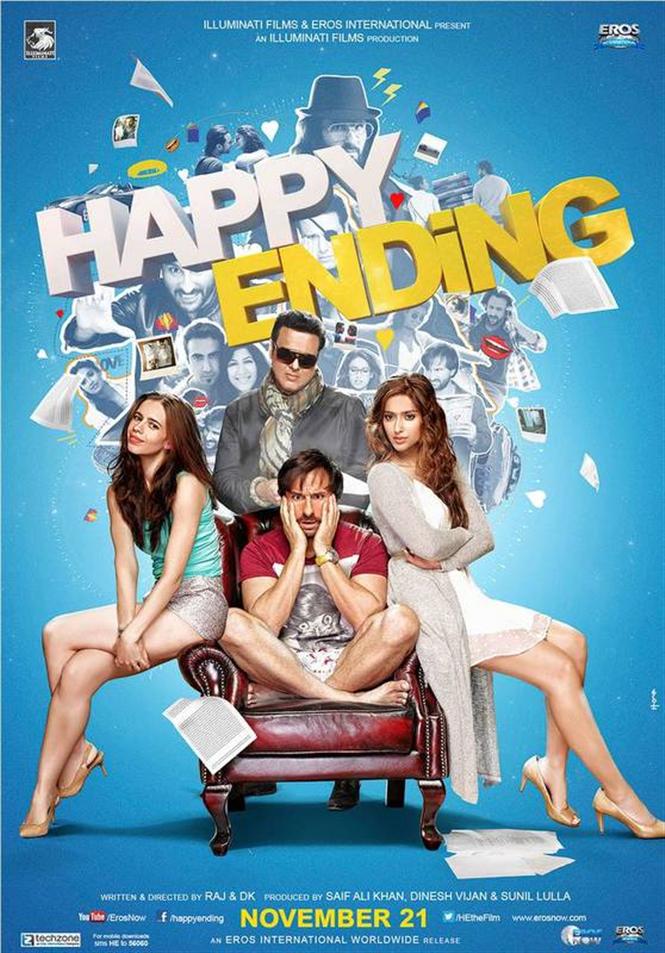 Brand New Poster from Happy Ending Hindi Movie, Music Reviews and News