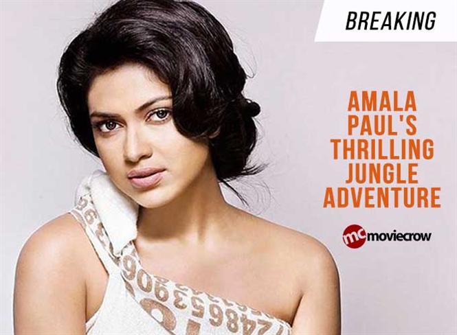 Breaking: Amala Paul's thrilling jungle adventure