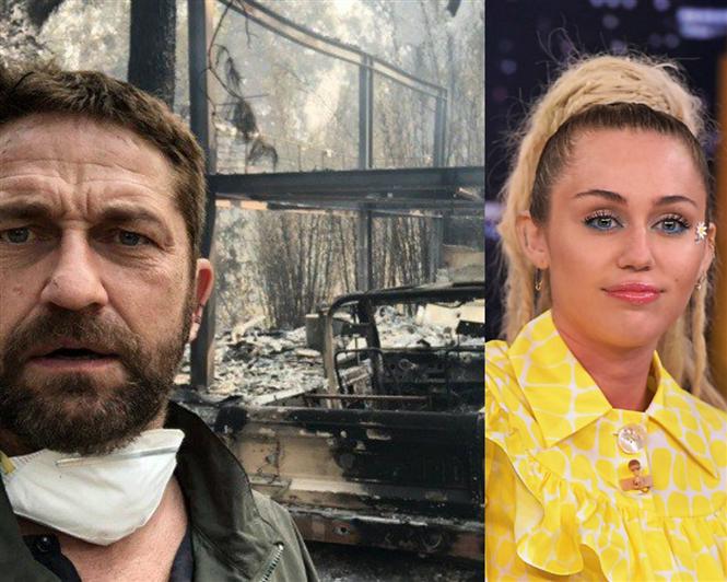 Californian Wildfire 2018: Gerard Butler, Miley Cyrus among people to loose homes to Woosley Fire!