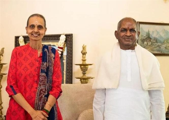 Cancer patient sings Ilayaraja songs during surgery! Gets to meet him!