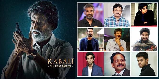 Celebrities rave about Kabali teaser
