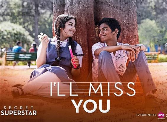 Check out 'I'll Miss You' video song from Secret Superstar