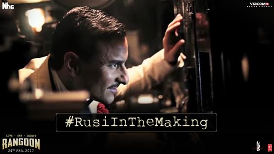 Check out making of the character 'Rusi' from Rangoon