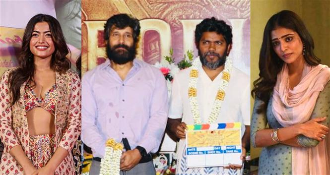Chiyaan 61: Rashmika out, Malavika Mohanan in?