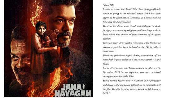 Complaint Behind 'Jana Nayagan' Censor Row Leaked ...