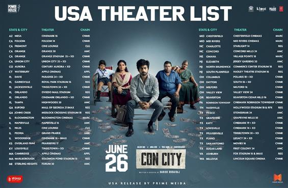 Con City USA Theatre list 