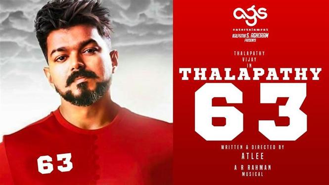 Confirmed: Thalapathy 63 First Look to be out for Vijay's Birthday!