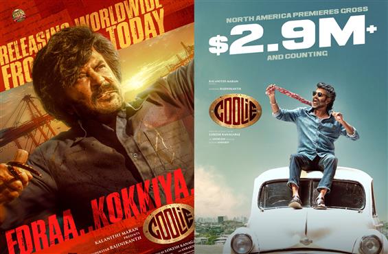Coolie in Top 5 North America Premiere Box-Office!...