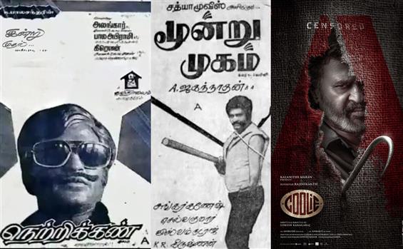 Coolie joins list of Rajinikanth films with A cert...