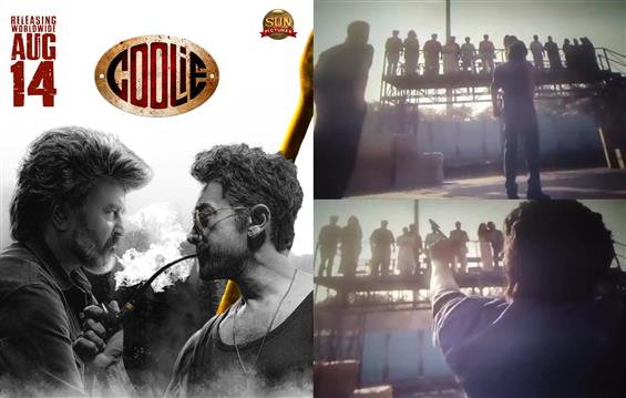 Coolie: New footage of 'Deva' Rajinikanth plays in...