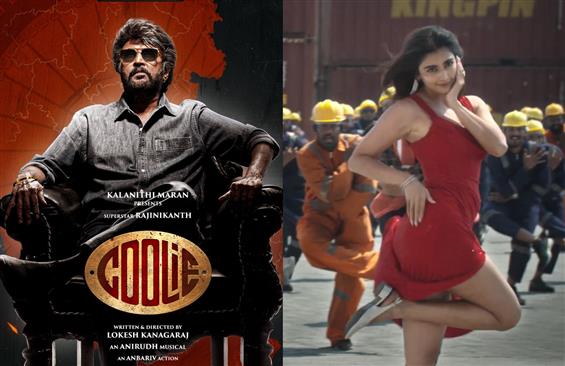 Coolie second single feat. Pooja Hegde titled Moni...