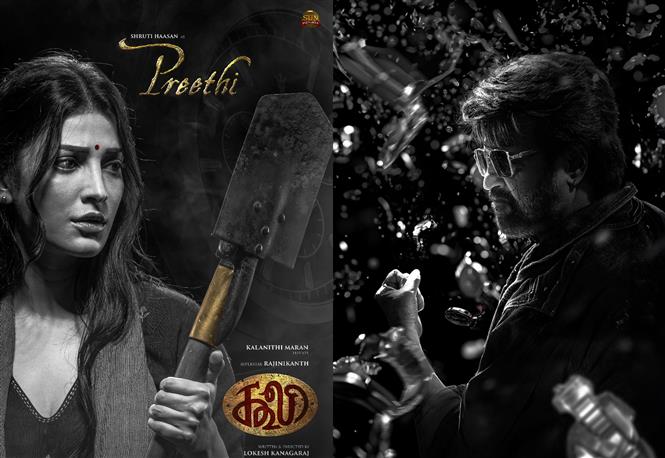 Coolie: Shruthi Haasan is Preethi in Rajinikanth film!
