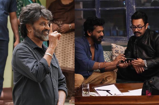 Coolie stills feat. Rajinikanth, Lokesh Kanagaraj, Aamir Khan, Nagarjuna, Upendra, Shruthi Haasan, Sathyaraj, Soubin Shahir