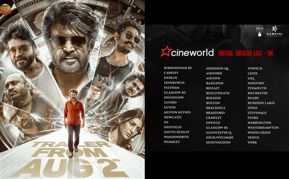 Coolie UK bookings open at Cineworld! Theater List...