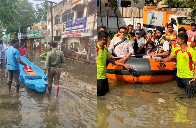 Cyclone Michaung leaves Chennai, Kollywood struggling - Latest on Chennai Floods 2023