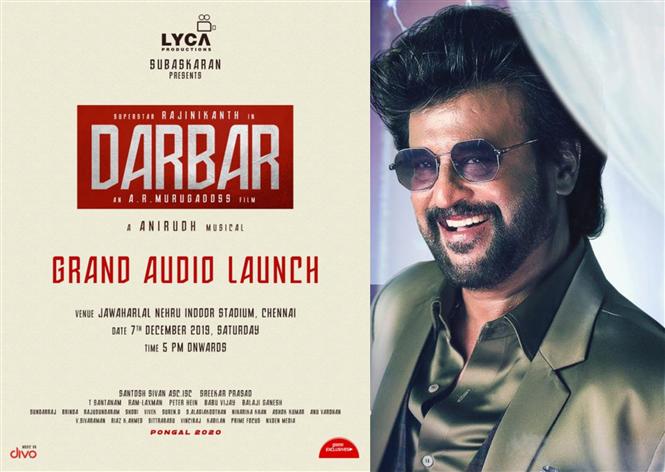 Darbar Audio Launch Date gets confirmed!