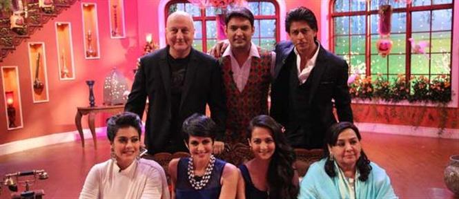 DDLJ Team Visits Comedy Nights With Kapil