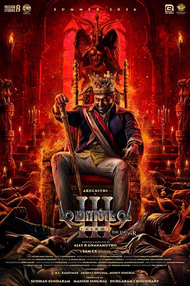 Demonte Colony 3 Set for Summer 2026 Release; Arulnithi and Core Cast Return