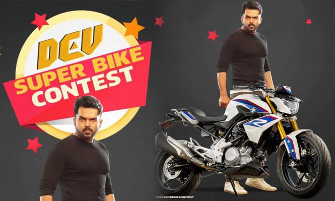 Dev Super Bike Contest: Steps to win Karthi's BMW superbike from the film!