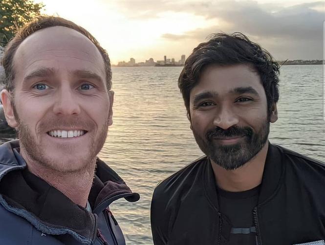 Dhanush kayaks in the Pacific during The Gray Man shooting!