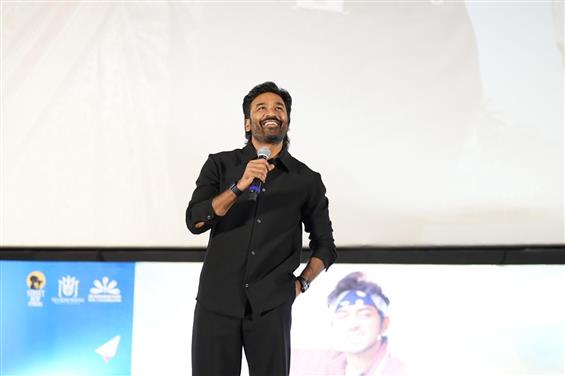 Dhanush praises Ken Karunaas at Youth event: "Ken,...