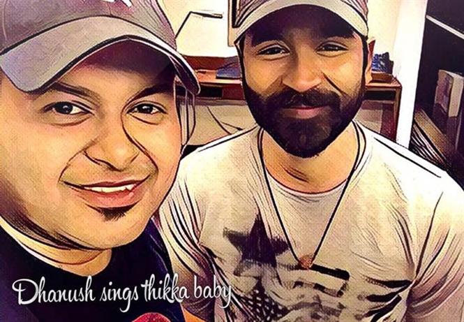 Dhanush Sings Title Song For Thikka