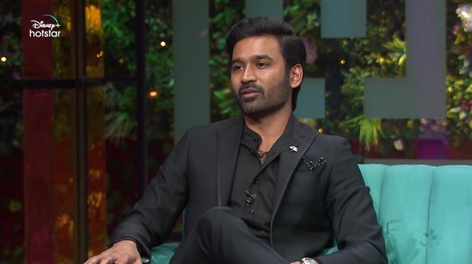 Dhanush wins the coveted hamper on Koffee shots with Karan! Tamil Movie ...