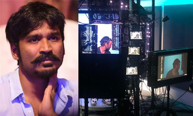 Dhanush wraps patchwork for The Gray Man! Shares BTS pic!