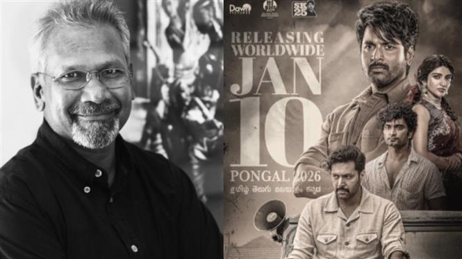 Director Mani Ratnam praises Sudha, Sivakarthikeyan and Ravi Mohan at Parasakthi Audio Launch