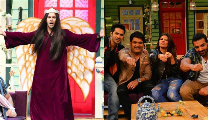Dishoom Team on The Kapil Sharma Show