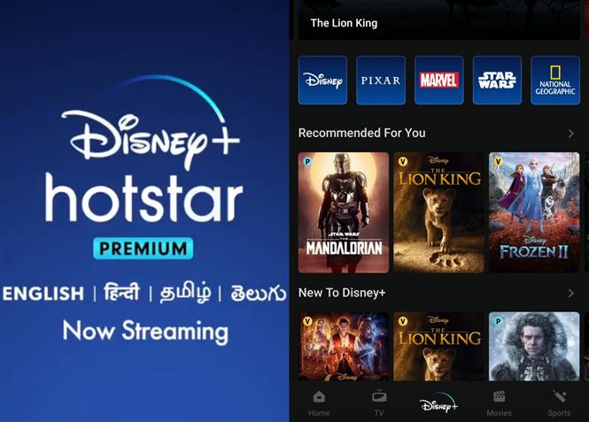 Disney+ now streaming in India with Hotstar Premium!
