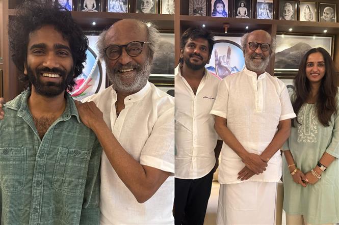 Dragon star Pradeep Ranganathan shares elation at meeting Superstar Rajinikanth