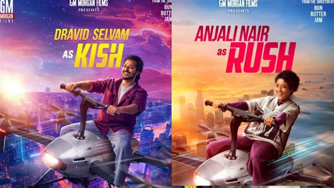 Drones First Looks: Dravid Selvam and Anjali Nair Unveiled in New Character Posters