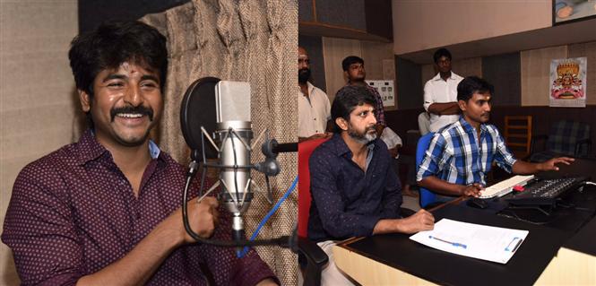Dubbing begins for Velaikkaran