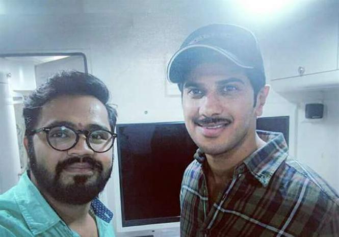 Dulquer Salmaan sports thin moustache for Mahanati