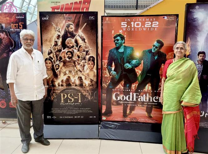 Editor Mohan is one proud father against Ponniyin Selvan, GodFather posters