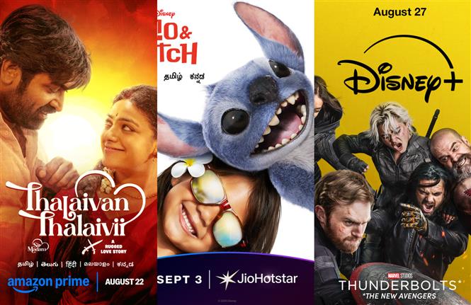 Exciting OTT Premieres Across August & September, 2025!