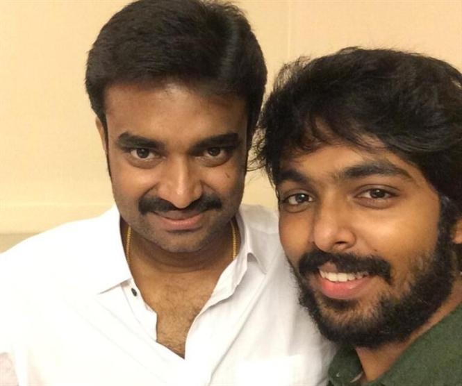 G V Prakash and A L Vijay